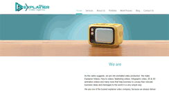 Desktop Screenshot of explainervideoagency.com